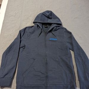 Mens Oakley Factory Pilot Zip Up Hoodie